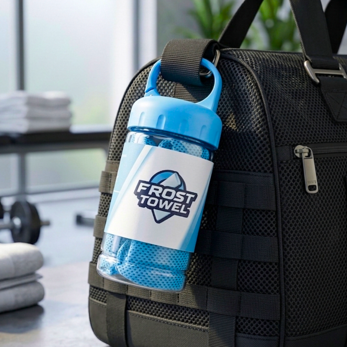 Original Frost Towel™ Arctic Blue Bottle